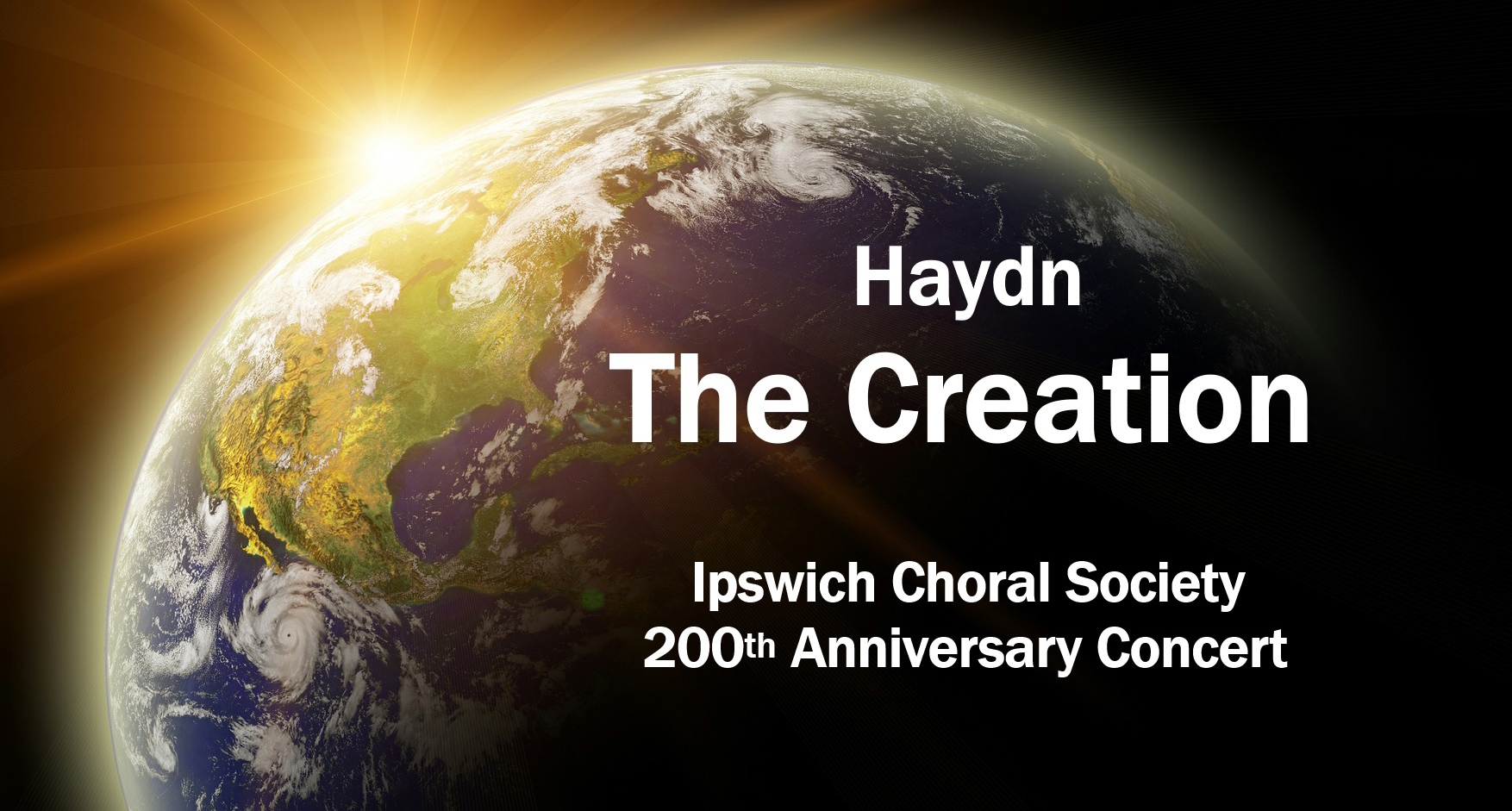 Ipswich Choral Society - Haydn - The Creation