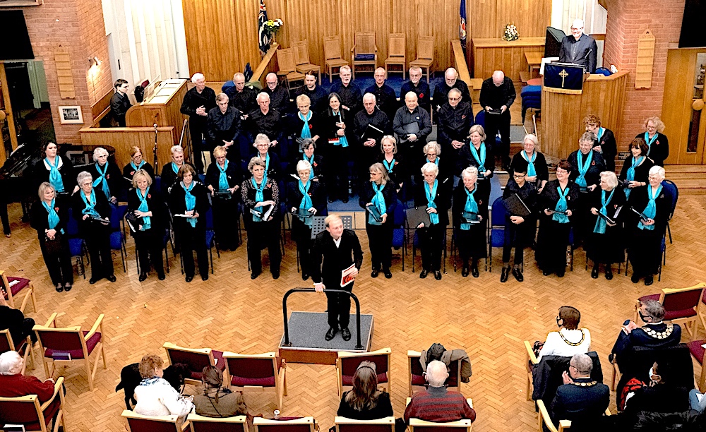 Stowmarket Chorale at a recent concert